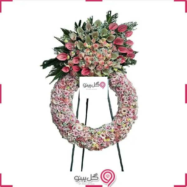 تاج گل حلقه ای شیوا g-t-hyd-50025