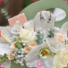 باکس گل روز پزشک دایان g-bo-hnz-2066-1