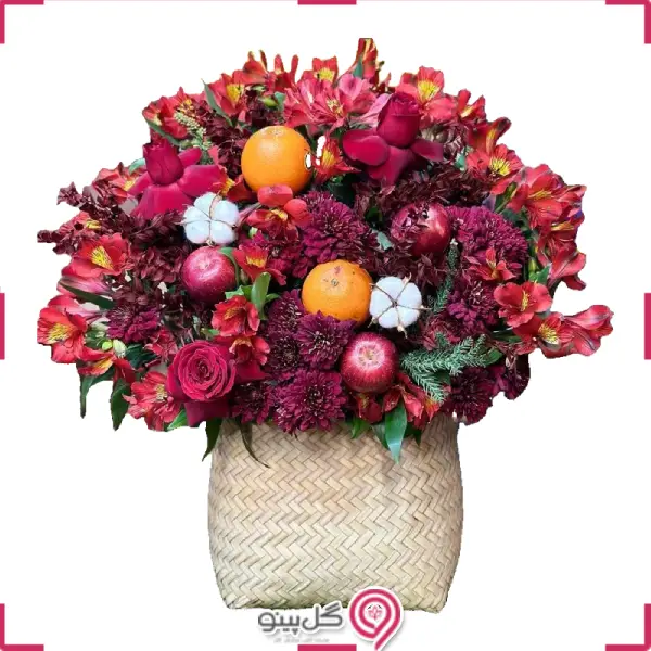 سبد گل یلدایی ترنج g-ba-pan-209