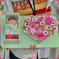 باکس گل و تنقلات کرنلا g-bo-sas-204