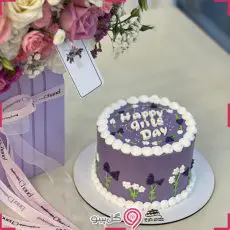 باکس گل و کیک بنته g-bo-sas-216