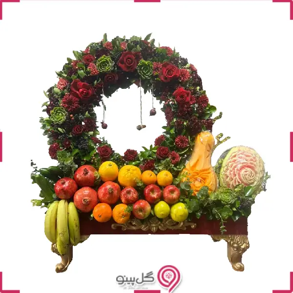 باکس گل و میوه نسیم g-bo-hei-4008