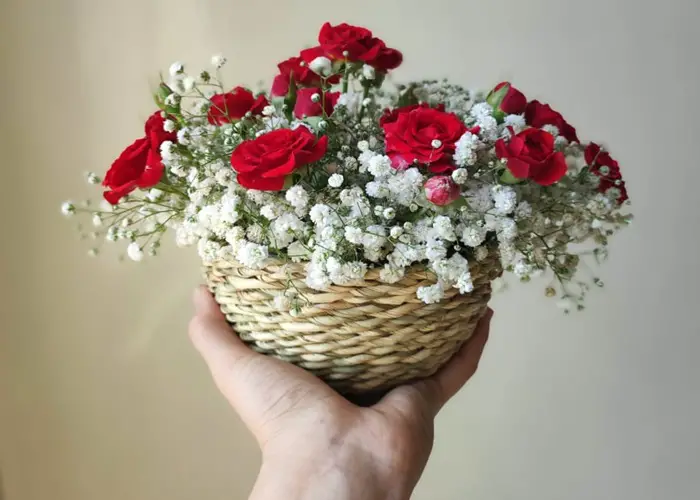سبد گل برای روز مرد