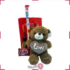 بگ ولنتاین خرسی g-bag-gl-102